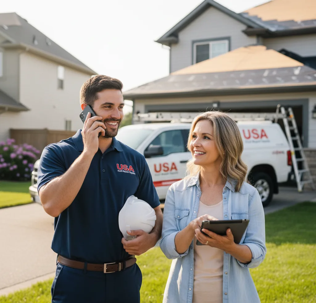 USA Roof Repair Experts customer support in St. Albans